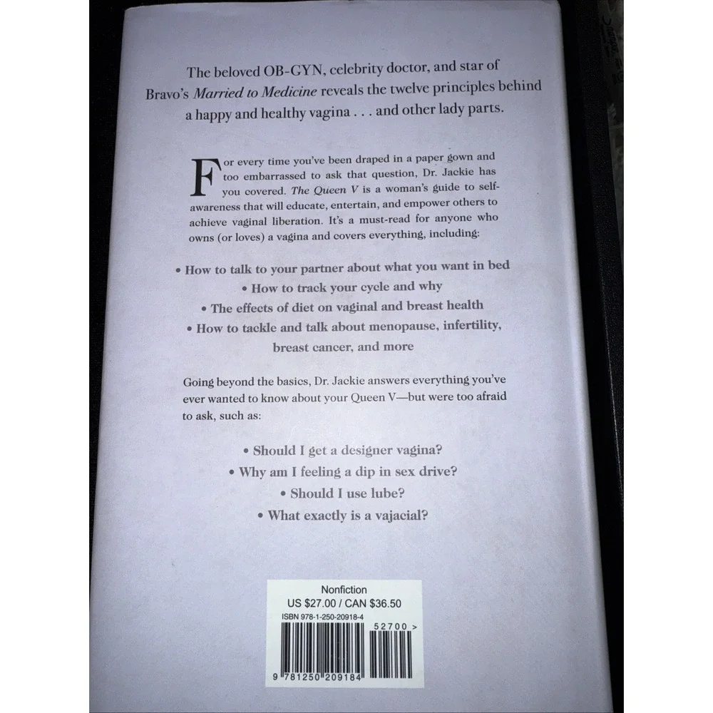 The Queen V ‎ By Dr Jackie Walters  Hardback  5030